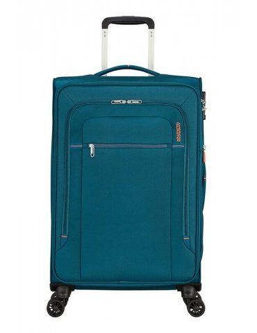 Trolley Medio American Tourister Crosstrack Spinner Navy/Orange