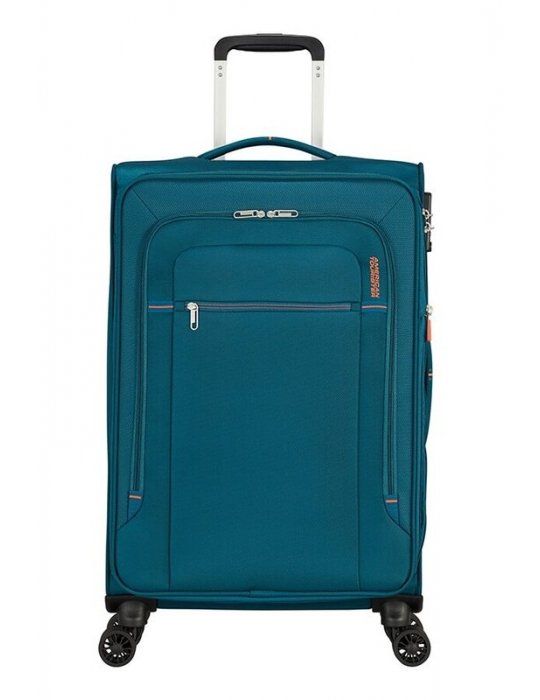 Trolley Medio American Tourister Crosstrack Spinner Navy/Orange