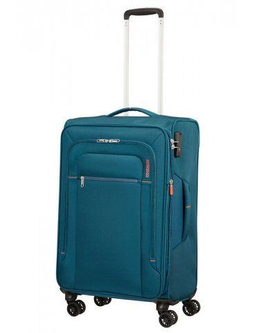 Trolley Medio American Tourister Crosstrack Spinner Navy/Orange