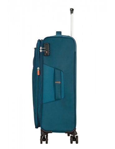 Trolley Medio American Tourister Crosstrack Spinner Navy/Orange