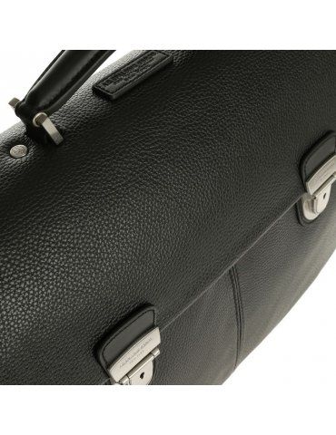 Cartella Spalding&Bros Vermont 2 Tasche Nera