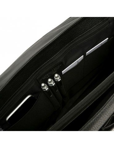 Cartella Spalding&Bros Vermont 2 Tasche Nera