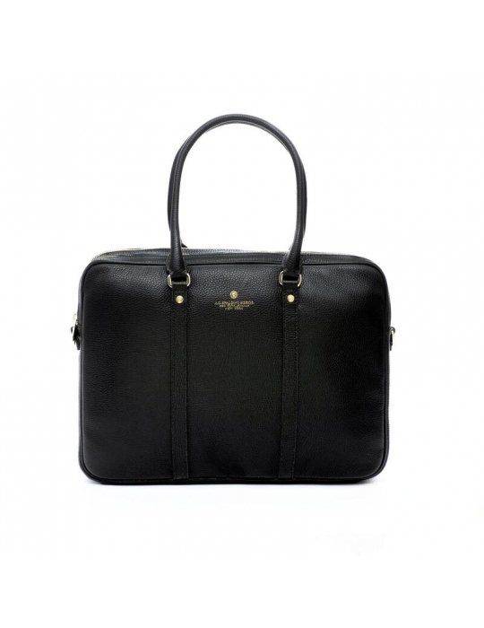 Cartella Donna Spalding & Bros Tiffany Nera - 2 Zip