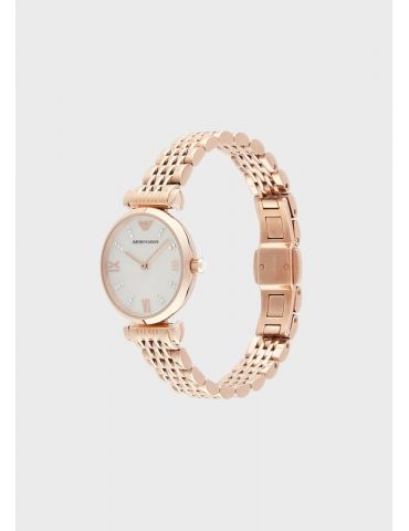 Orologio Donna Emporio Armani Acciaio Oro-Rosa