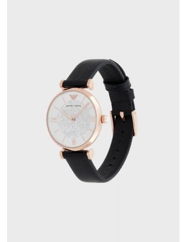 Orologio Donna Emporio Armani Nero-Rosa