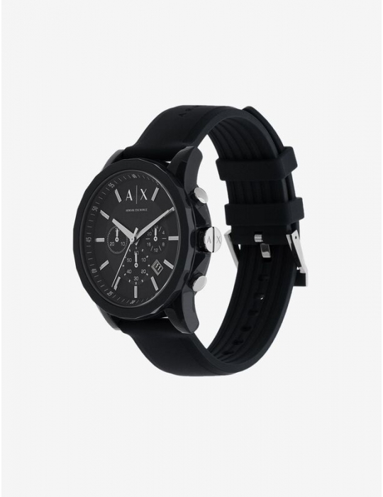 Orologio Cronografo Uomo Armani Exchange Tech Sport Nero
