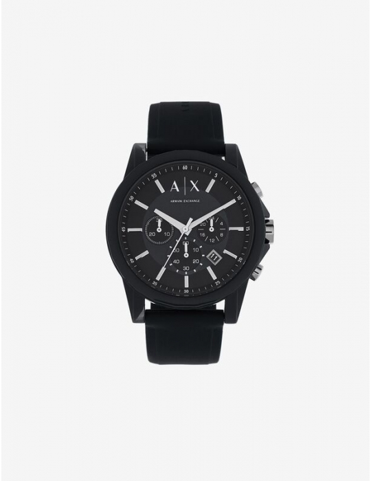 Orologio Cronografo Uomo Armani Exchange Tech Sport Nero