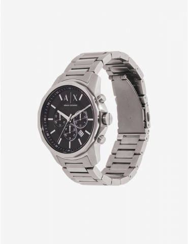 Orologio Cronografo Uomo Armani Exchange Argento con Bracciale in Acciaio