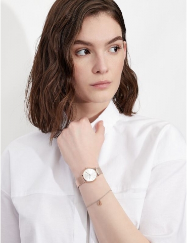 Orologio Donna Armani Exchange Oro-Rosa con Bracciale