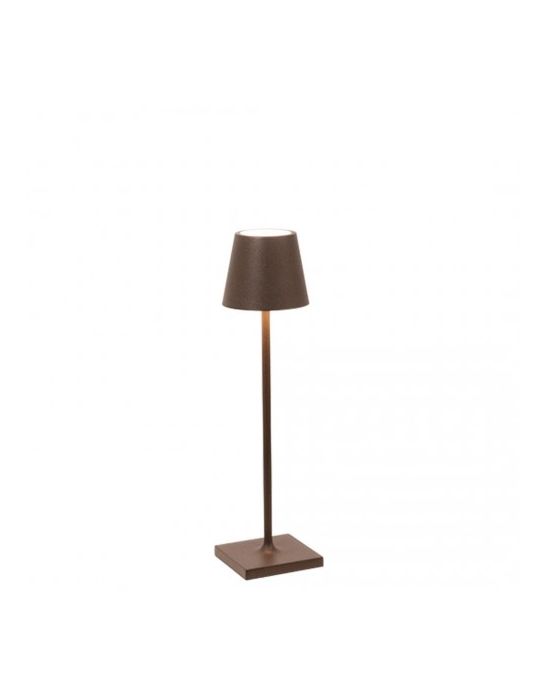 Lampada da tavolo Poldina Pro micro - Corten