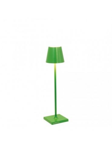 Lampada da tavolo Poldina Pro micro - Verde Mela