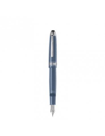 Stilografica Montblanc Meisterstück Glacier LeGrand blu