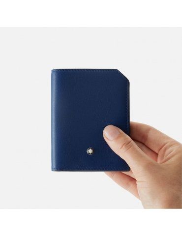 Mini portafoglio Montblanc 4 scomparti Meisterstück Selection Soft