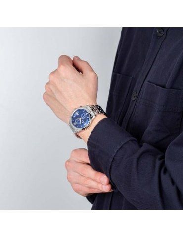 Orologio da Uomo Festina F6854/6 Azzurro con Cinghia in Acciaio Inossidabile 316L