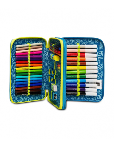 Astuccio Scuola Maxi Seven SJ - GLITZLED BOY