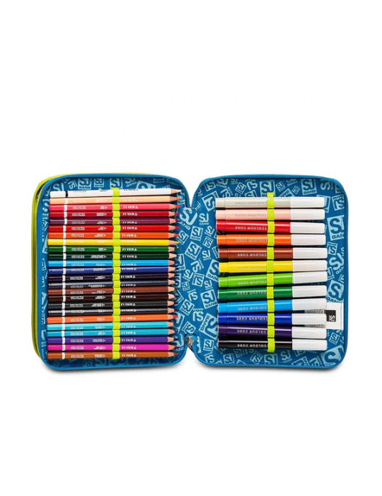 Astuccio Scuola Maxi Seven SJ - GLITZLED BOY