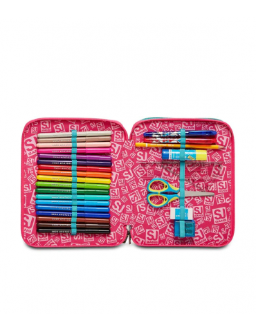 Astuccio Scuola Maxi Seven SJ - GLEAMLED GIRL