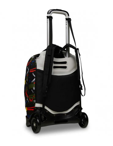 TROLLEY SCUOLA Seven® JACK 2 RUOTE - FLUO BELTS