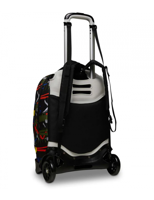 TROLLEY SCUOLA Seven® JACK 2 RUOTE - FLUO BELTS