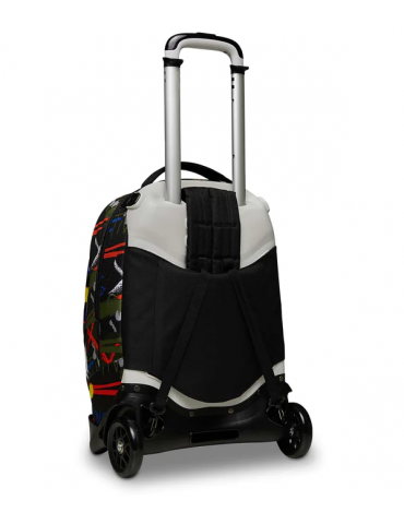 TROLLEY SCUOLA Seven® JACK 2 RUOTE - FLUO BELTS