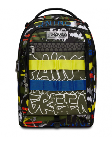 TROLLEY SCUOLA Seven® JACK 2 RUOTE - FLUO BELTS