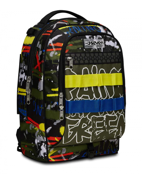 TROLLEY SCUOLA Seven® JACK 2 RUOTE - FLUO BELTS