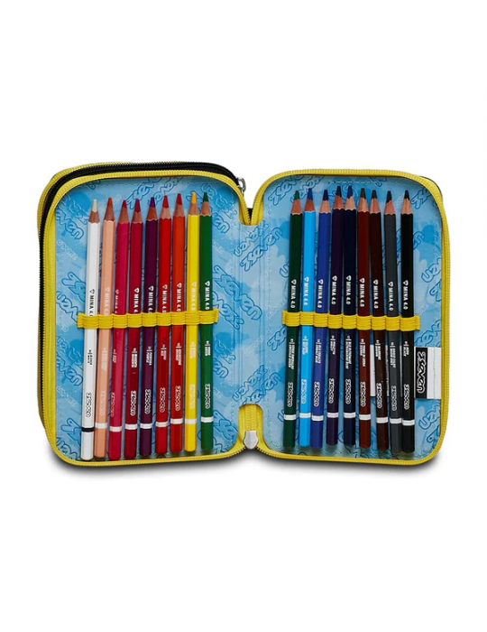 ASTUCCIO SCUOLA 3 ZIP Seven® - HEAVY BOY