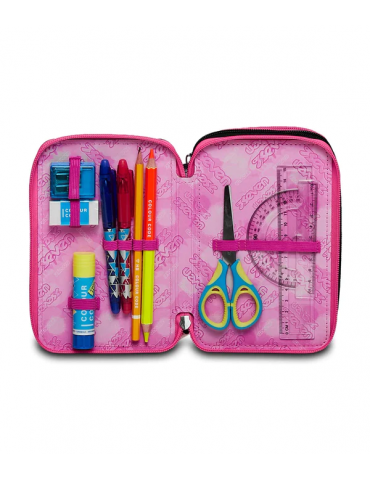 ASTUCCIO SCUOLA 3 ZIP Seven® - ZIPPER GLAMY