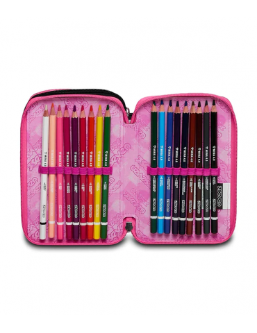 ASTUCCIO SCUOLA 3 ZIP Seven® - ZIPPER GLAMY