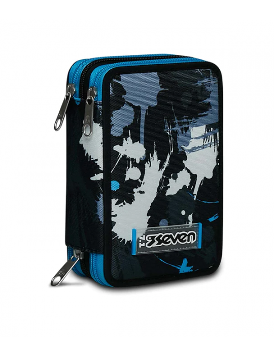 ASTUCCIO SCUOLA 3 ZIP Seven® - HUE STAINS