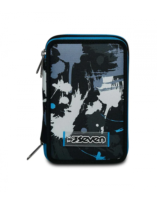 ASTUCCIO SCUOLA 3 ZIP Seven® - HUE STAINS