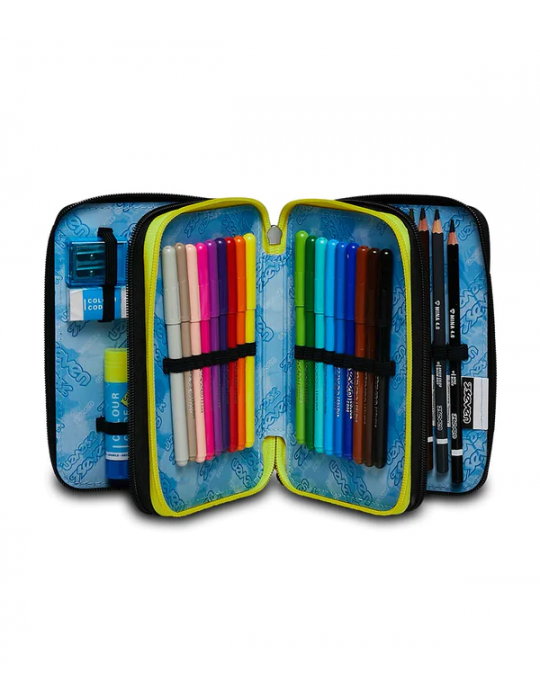 ASTUCCIO SCUOLA 3 ZIP Seven® - DYE ON