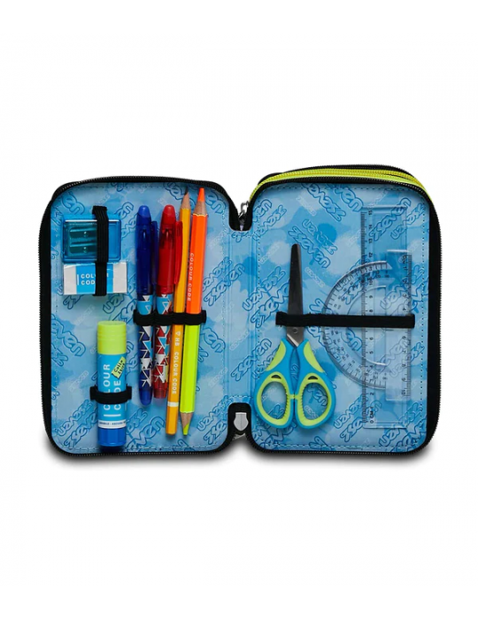 ASTUCCIO SCUOLA 3 ZIP Seven® - DYE ON