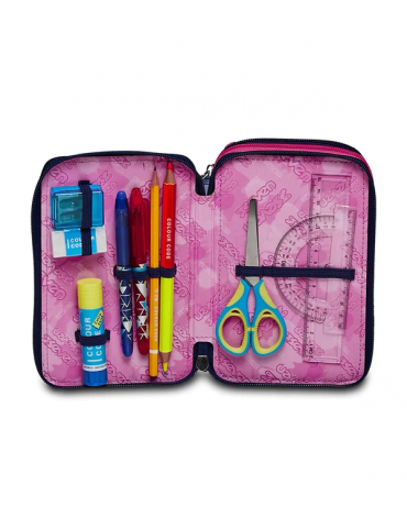 ASTUCCIO SCUOLA 3 ZIP Seven® - CLOUDY SHAPES