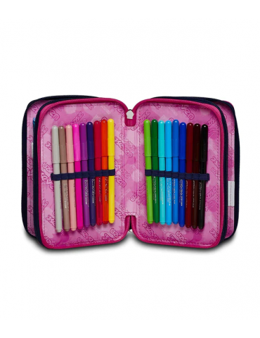 ASTUCCIO SCUOLA 3 ZIP Seven® - CLOUDY SHAPES