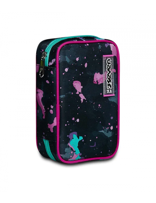 ASTUCCIO SCUOLA Seven® SPEED CASE - FLUO STRING GIRL