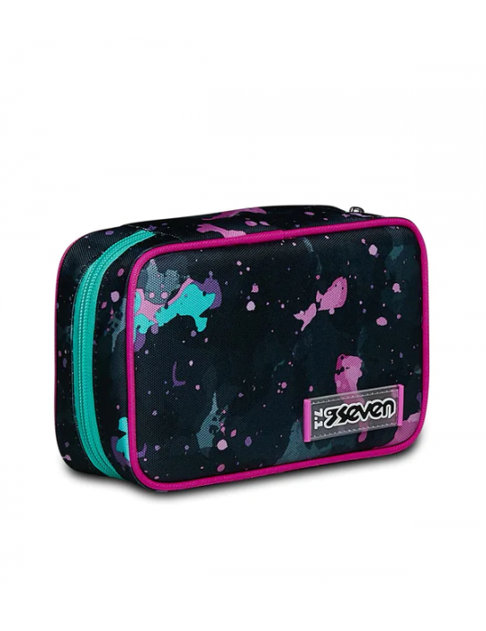 ASTUCCIO SCUOLA Seven® SPEED CASE - FLUO STRING GIRL