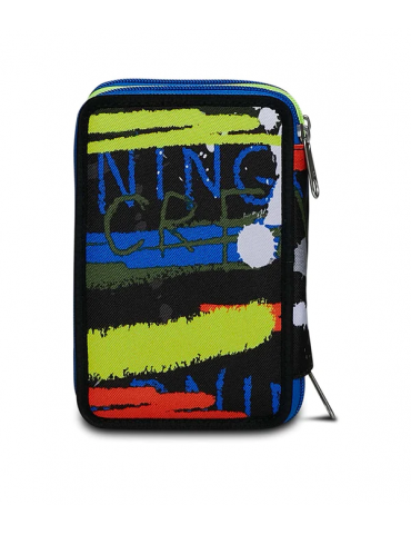 ASTUCCIO SCUOLA 3 ZIP Seven® - FLUO BELTS