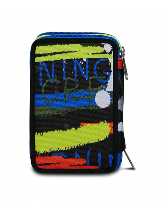 ASTUCCIO SCUOLA 3 ZIP Seven® - FLUO BELTS