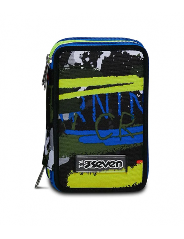 ASTUCCIO SCUOLA 3 ZIP Seven® - FLUO BELTS