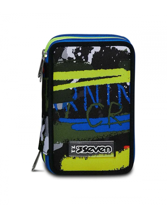 ASTUCCIO SCUOLA 3 ZIP Seven® - FLUO BELTS