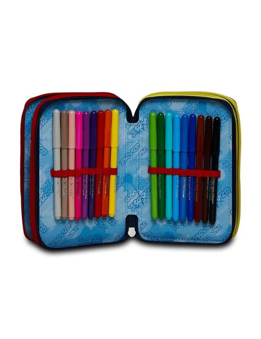 ASTUCCIO SCUOLA 3 ZIP Seven® - SPRAY WALL