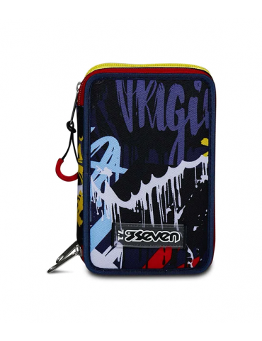 ASTUCCIO SCUOLA 3 ZIP Seven® - SPRAY WALL