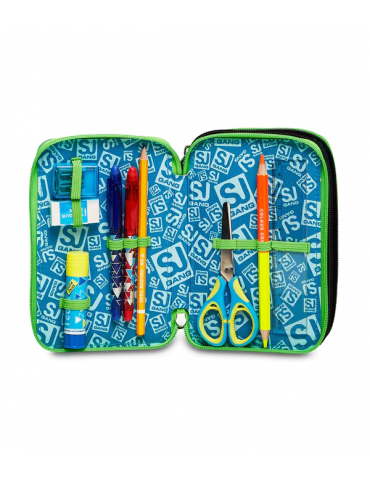 ASTUCCIO SCUOLA 3 ZIP Seven® - CHECK IT BOY