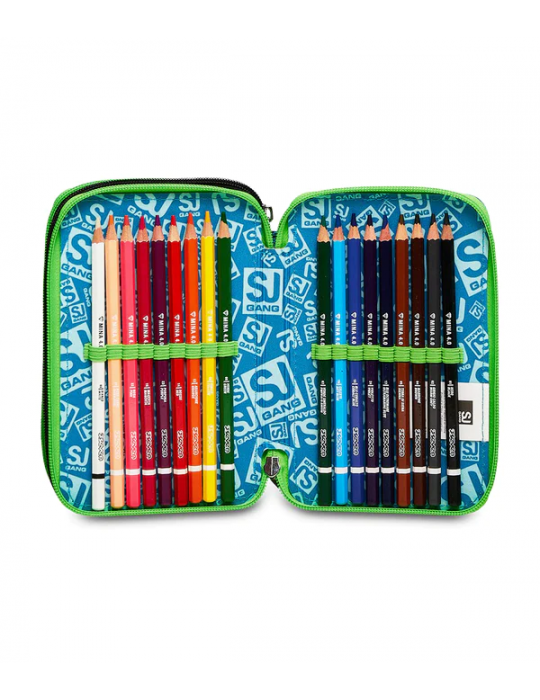 ASTUCCIO SCUOLA 3 ZIP Seven® - CHECK IT BOY