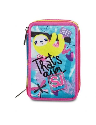 ASTUCCIO SCUOLA 3 ZIP Seven® - CLACK IT GIRL