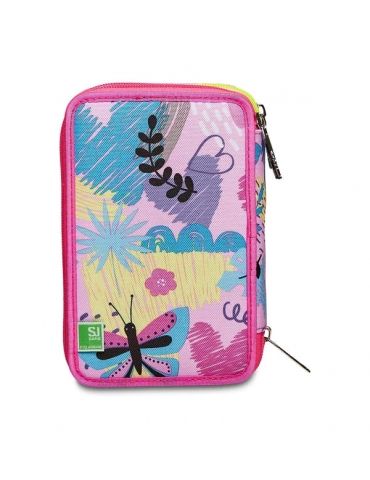 ASTUCCIO SCUOLA 3 ZIP Seven® - CLACK IT GIRL