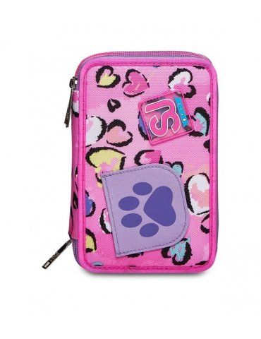 ASTUCCIO SCUOLA 3 ZIP Seven® - FLEECY GIRL