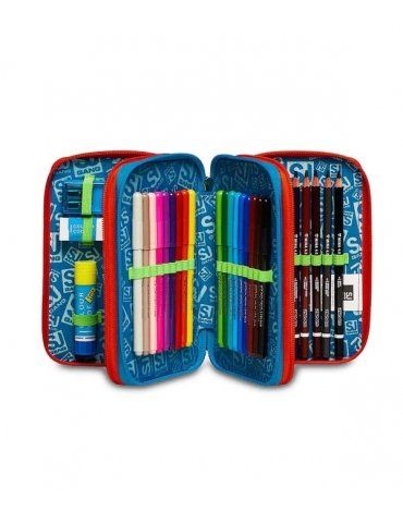 ASTUCCIO SCUOLA 3 ZIP Seven® - TRICKFLIP BOY