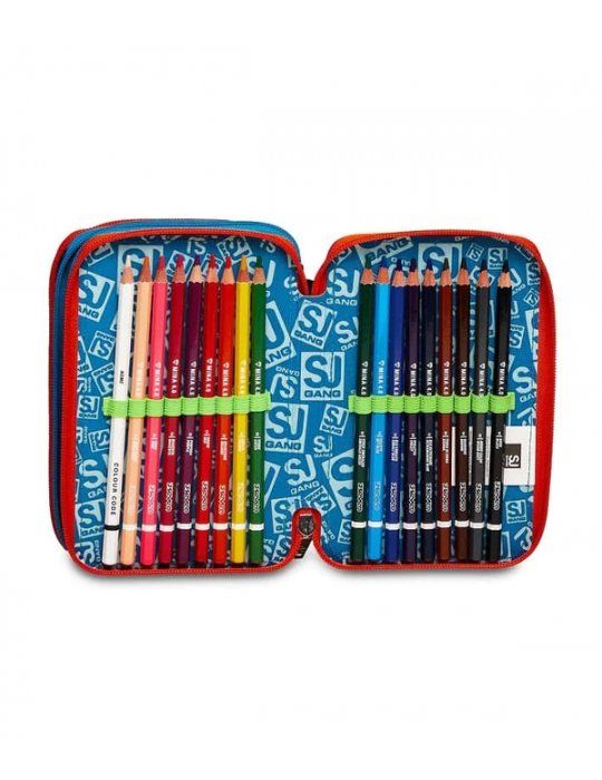 ASTUCCIO SCUOLA 3 ZIP Seven® - TRICKFLIP BOY